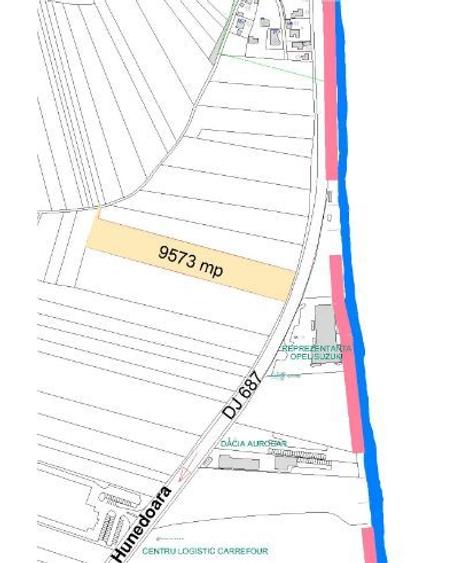 teren Santuhalm deschidere 37m la DJ687 vis-a-vis reprezentanta Suzuki - 2