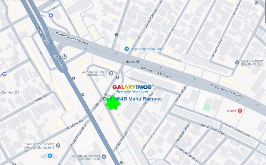 Teren zona M2, 360 mp, metrou 1 Mai, str. Clabucet - 8