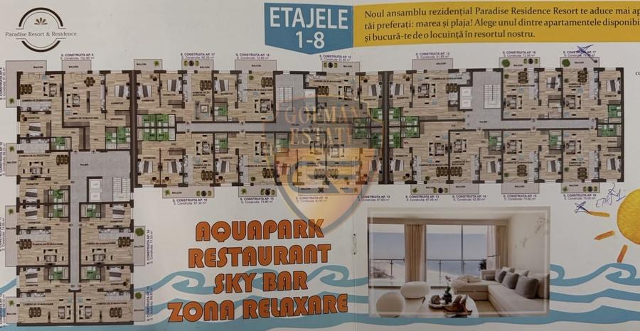 Oportunitate de Investitie! vedere la mare, Mamaia Nord Lidl Tomis Villa - 29