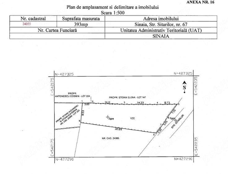 Vand 2 terenuri Sinaia ,939mp - 9