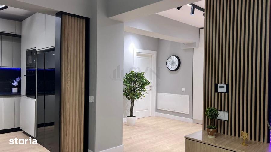 Apartament cu 4 camere, mobilat în Sisești