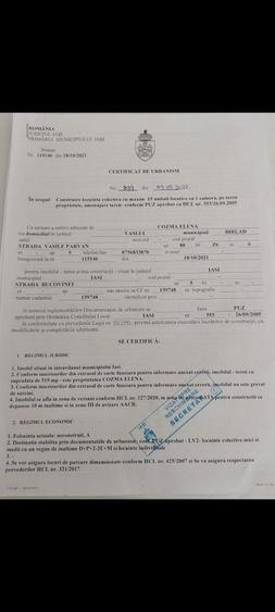 Vanzare teren Pacurari cu Puz Aprobat - 4