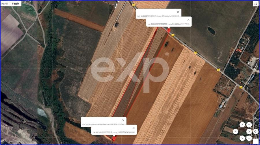 Teren agricol extravilan de 62000 mp, în Iepurești