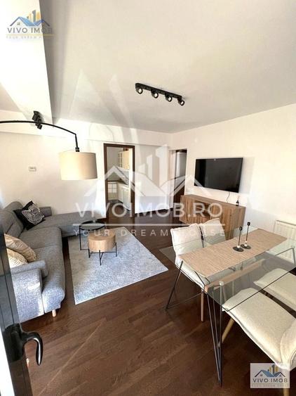 Apartament cu 3 camere decomandat, mobilat în Herăstrău