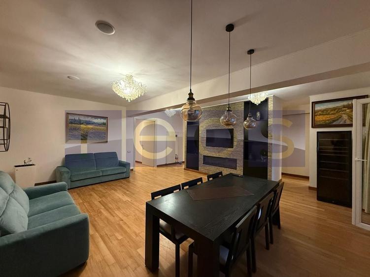 Apartament cu 4 camere, mobilat în Herăstrău