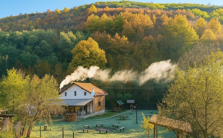 Cabana de vanzare la poalele muntilor Metaliferi - 1
