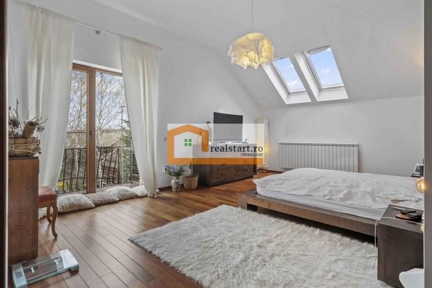 Tamasi, langa padurea Corbeanca, P+M, teren 780 mp, terasa 35 mp, mobilata & utilata - 6