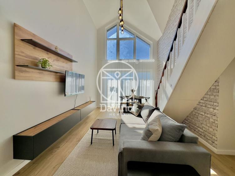 Penthouse 4 camere-mobilat, intabulat, mutare imediat, aer conditionat - 1