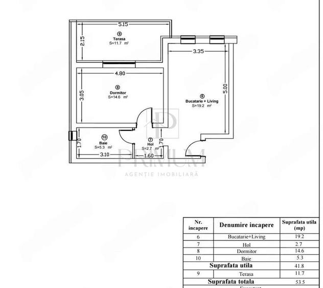 GIROC - 2 CAMERE - PARTER - 4 LOCURI DE PARCARE - TEREASA MARE - 1
