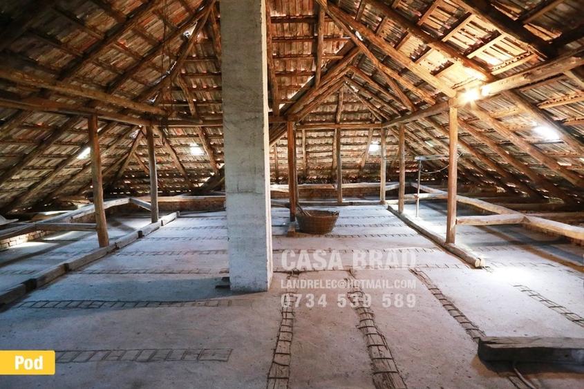 Casa mare cu ~4000mp teren plat, in zona verde, linistita, in orasul Brad, HD - 15