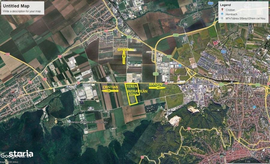 Teren intravilan str Cucului Brasov - 1