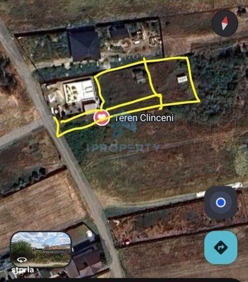 Teren Intravilan | Clinceni | 922mp - 1