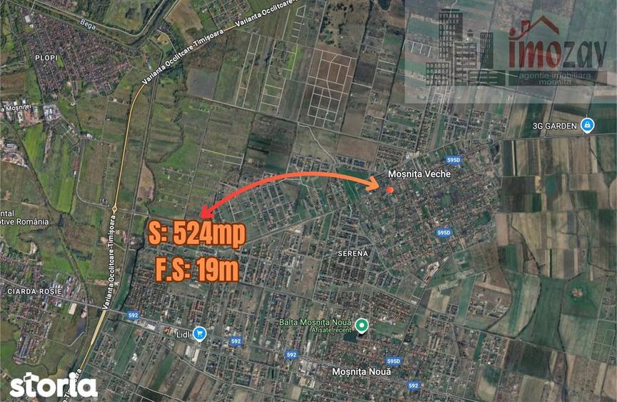 Teren de vanzare in Mo?ni?a Veche langa La Madau! - 5