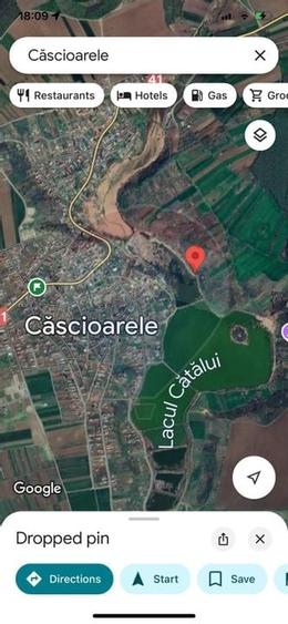 Teren la lac 2 loturi Calarasi, Cascioarele - 3