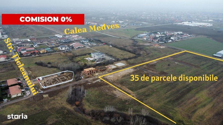 Comision 0% Parcele teren cu toate utilitatile si asfalt - Mosnita - 8