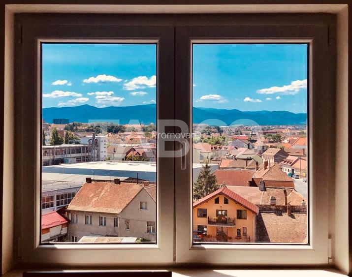 Apartament luminos 3 camere de vanzare Terezian cu vedere spre munti