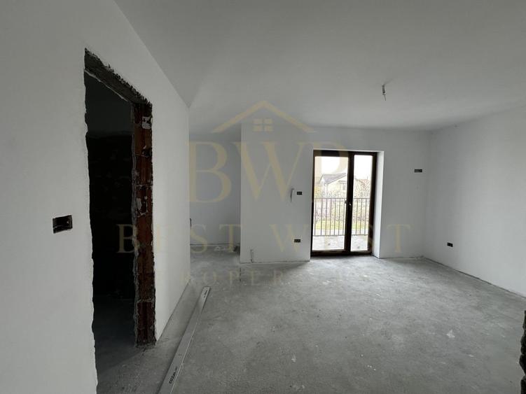 Duplex, 4 dormitoare, Mosnita, drum asfaltat, toate utilitățile - 2