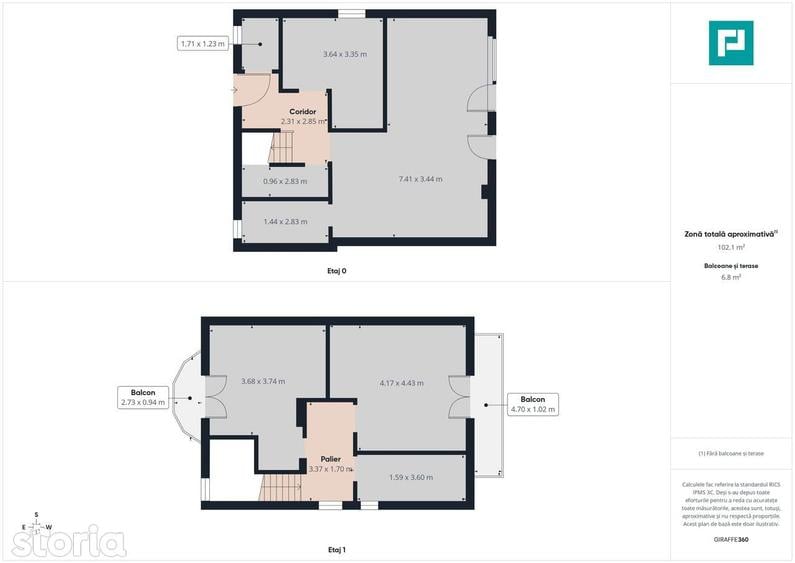 Duplex spa?ios 102 mp utili, teren 350mp in Covaci - 18