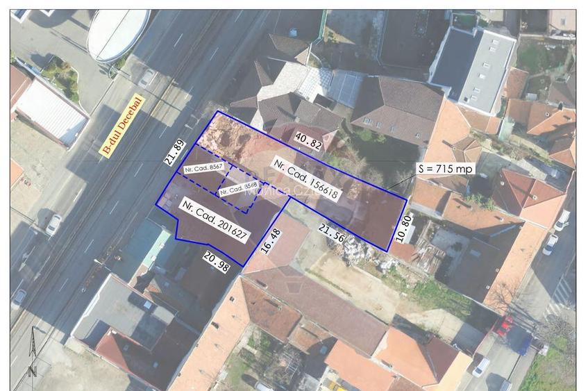 Teren pentru dezvoltare imobiliara in zona ultracentral...