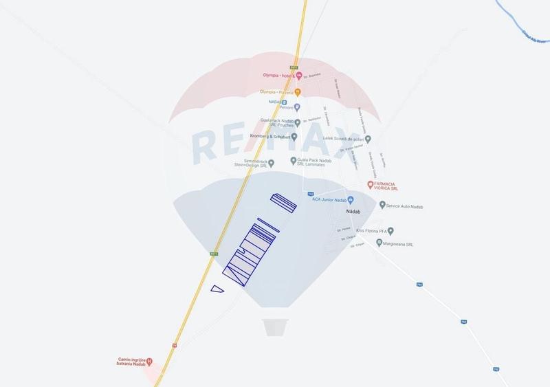 Teren Intravilan 26 020 mp, Loc. Nadab / Zona Industriala - 3