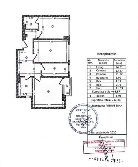 Vânzare apartament 3 camere Nicolae Grigorescu Salajan - 8