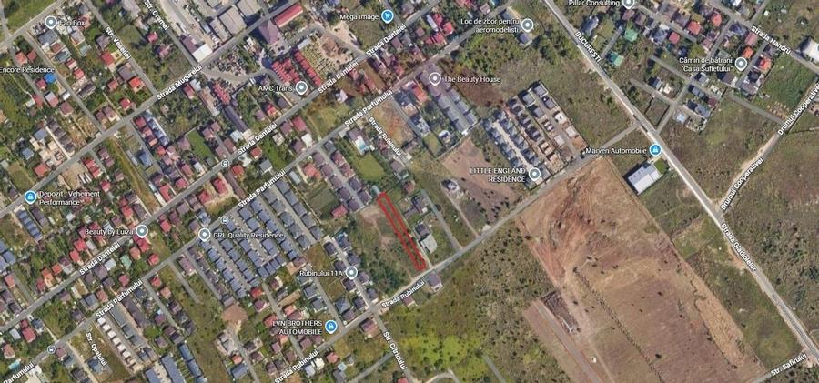 Teren intravilan 2944 mp Rubinului/Bragadiru - 2