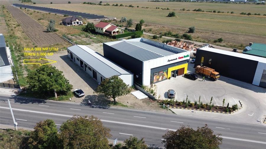 Hala de inchiriat, STRADAL-zona b-dul Brailei-Aqua Land ,388 mp utili - 1
