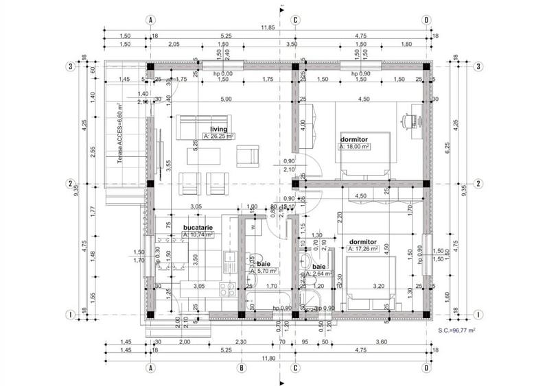 Casa de vanzare - Platou Trivale, zona Magic - Proiect Artemis - 2