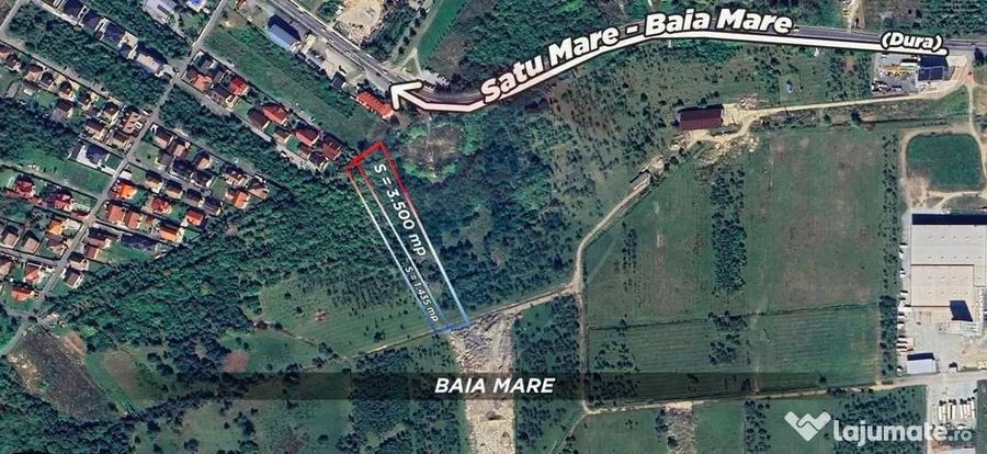 Teren 4,935mp Baia Mare / zona Dura - 1
