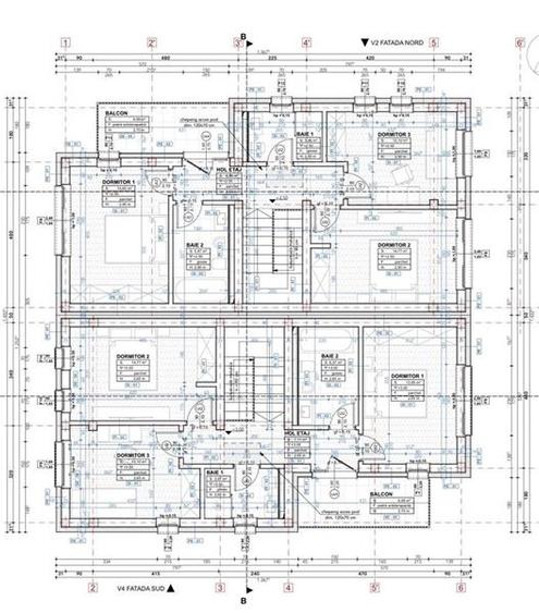Duplex cu 4 camere cu Canalizare în Chinteni