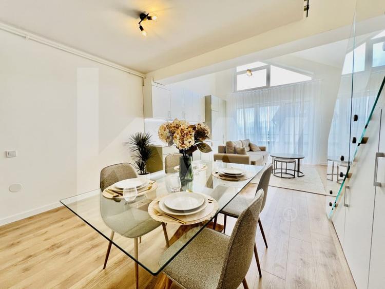 Apartament cu 2 camere semidecomandat în Cristian