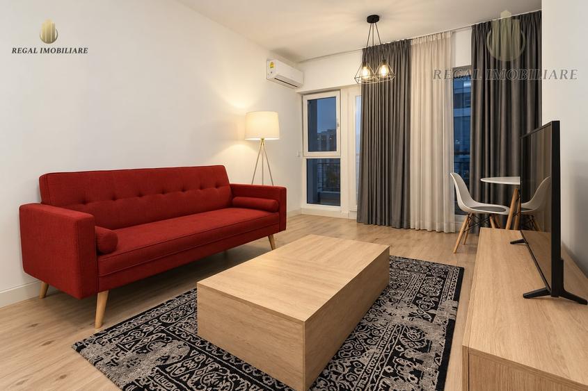 Apartament cu 2 camere decomandat, mobilat în Pipera