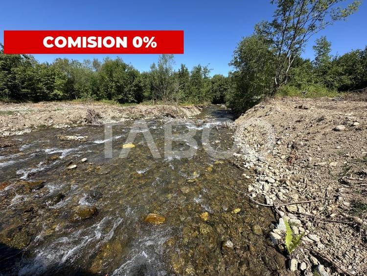 Teren extravilan cu utilitati 1800 mp langa Rau pe Valea Sebesului - 1