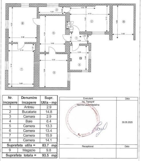 Apartament 4 camere in casa, zona Patria, Central, cu acces auto in curte - 1