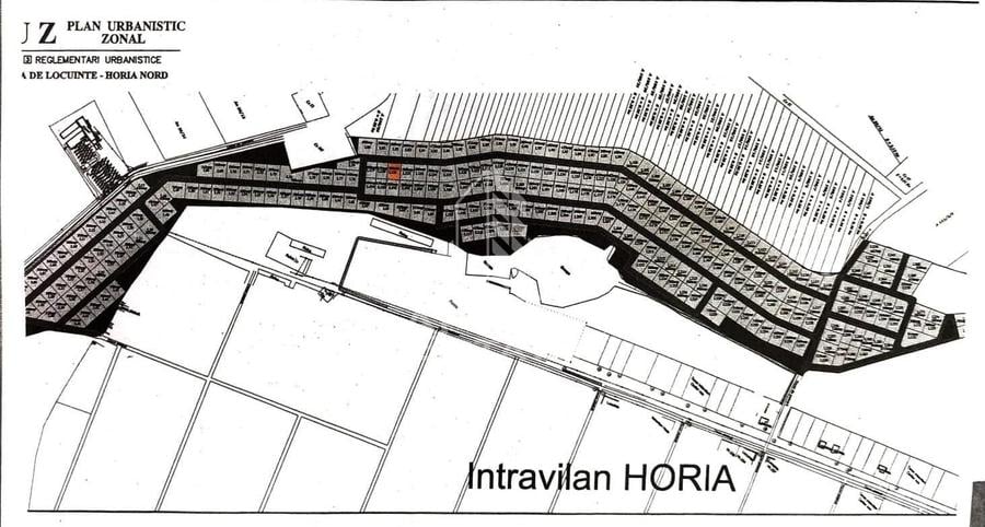 Teren intravilan, comision zero de la cumparator, in Horia. - 2