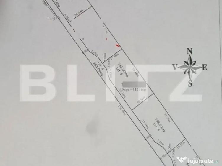 Parcele teren 735 mp (lot 4), Stupini - 1