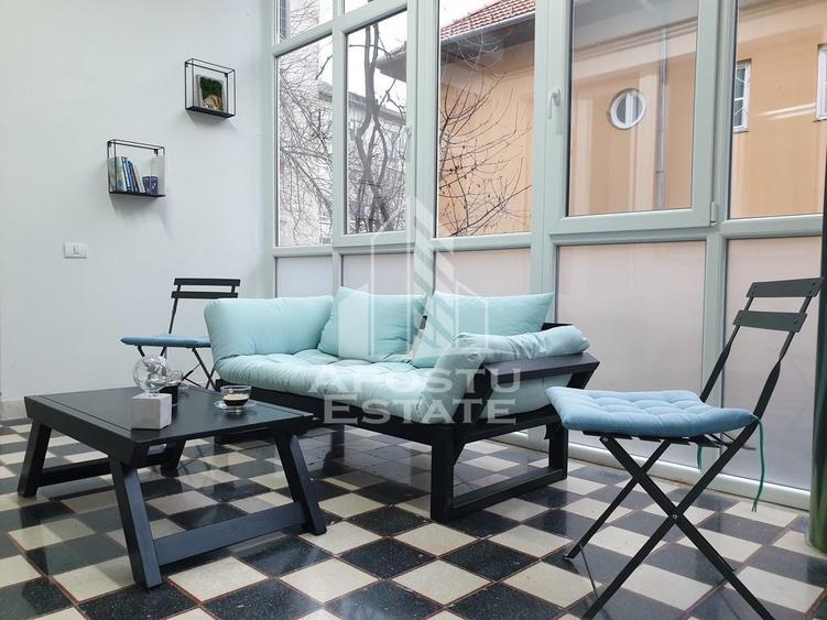 4 camere ultracentral, 132 mp + 2 terase complet renovat in Timisoara - 4