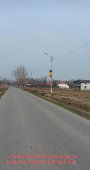 Teren 2500 mp intravilan Podu Rizii, Comuna Salcioara, Dambovita - 5