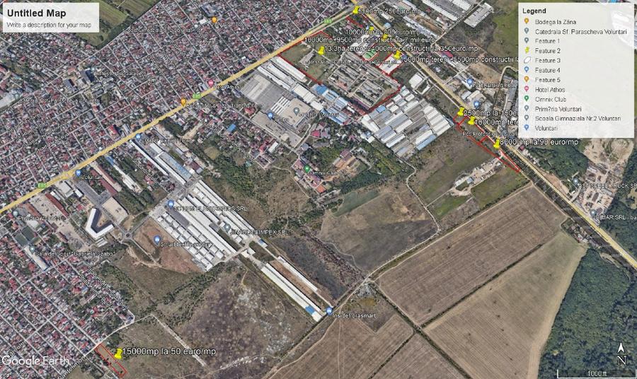 Proprietar societate, inchiriaza constructii hale, in Oras Voluntari, Oras Pante - 1