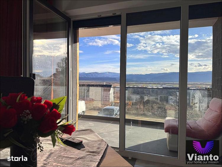 APARTAMENT 2 CAMERE MOBILAT SI UTILAT CU BALCON | VEDERE LIBERA | LOC - 2