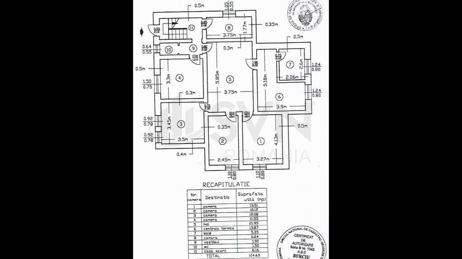 Casă cu 5 camere cu Teren 420 Mp în Dorobanți