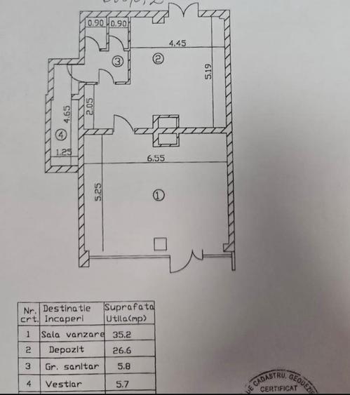Oltenitei - Metrou Brancoveanu METROU  - suprafata  65 mp - pret 1.600 euro - 7