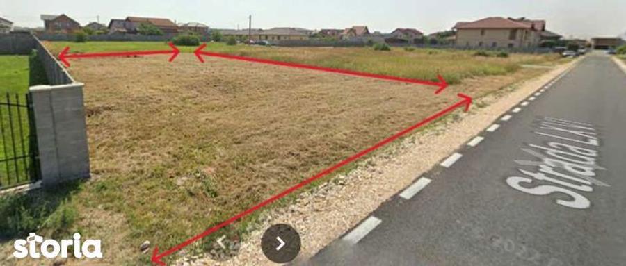 Teren intravilan de vanzare 629 mp, front stradal 18 m - 1