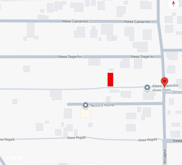 Teren de vanzare | Zona Arcasilor | Str. Frasinilor | 350 mp - 2