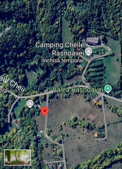Vanzare 1266 mp teren superb Cheile Rasnoavei la munte langa padure si pensiuni - 2