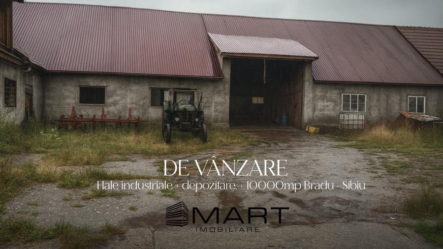 Spatiu industrial 5 camere zona Bradu - Sibiu - 1