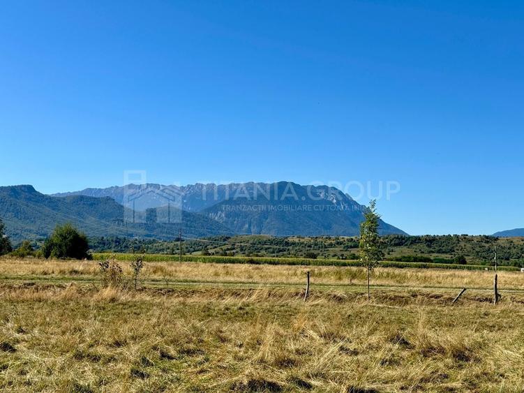 Teren intravilan parcelabil, priveliște spre munți, Sohodol, Bran - 1