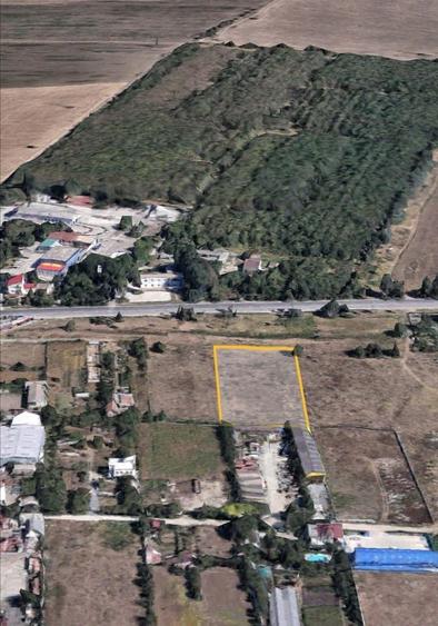 Autostrada A4 - Vaporas teren intravilan 5000 mp deschidere 50 m - 1