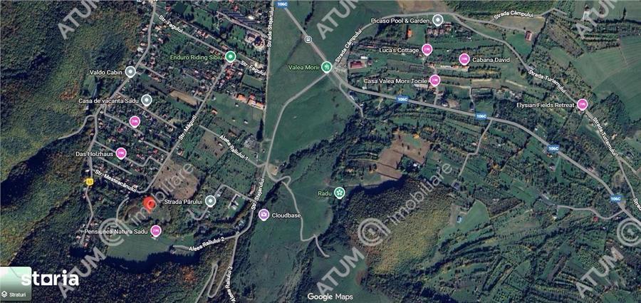 Teren intravilan 993 mp in Tocile pretabil casa de vacanta - 2