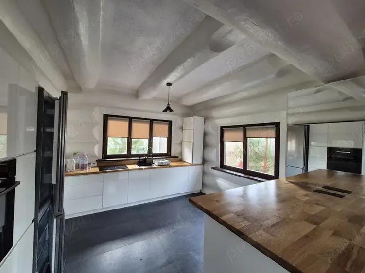 Casa speciala de vanzare , din busteni de lemn , 257.000 euro neg . - 2